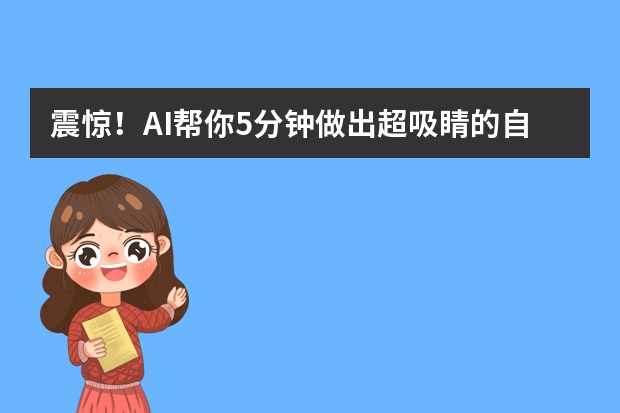 震驚！AI幫你5分鐘做出超吸睛的自然風格PPT