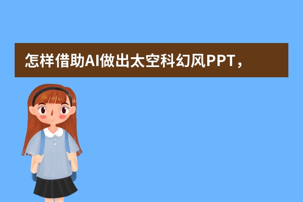 怎樣借助AI做出太空科幻風PPT，驚艷全場