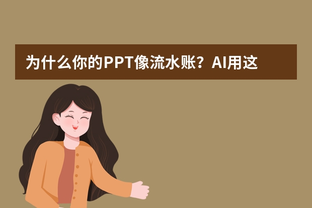 為什么你的PPT像流水賬？AI用這3步生成極簡高級感PPT，0設計基礎也能用