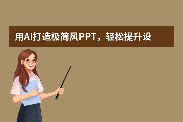 用AI打造極簡風PPT，輕松提升設計感！