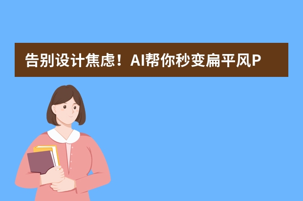 告別設計焦慮！AI幫你秒變扁平風PPT高手
