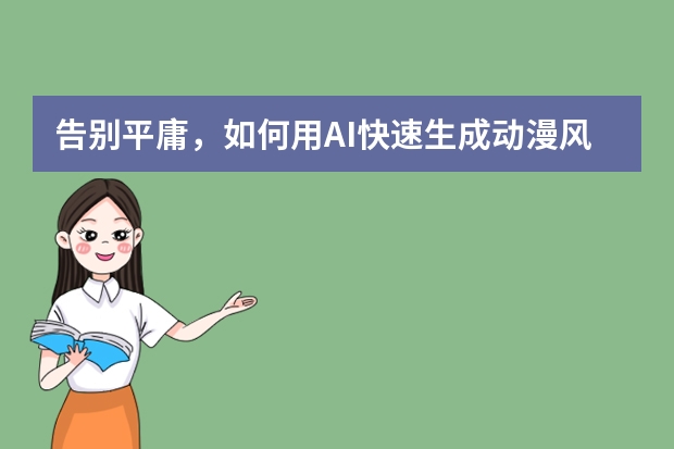 告別平庸，如何用AI快速生成動漫風(fēng)PPT？