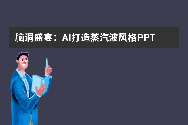 腦洞盛宴：AI打造蒸汽波風(fēng)格PPT，復(fù)古與潮流碰撞