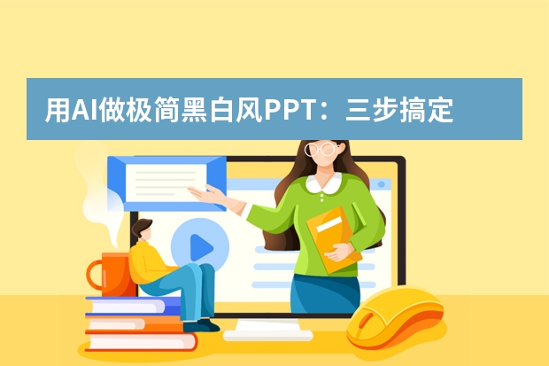 用AI做極簡黑白風PPT：三步搞定簡約質(zhì)感，讓內(nèi)容成為焦點