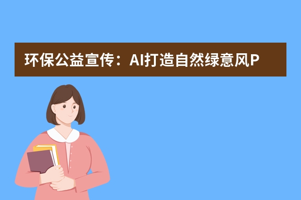 環(huán)保公益宣傳：AI打造自然綠意風(fēng)PPT，公益理念傳遞更有溫度